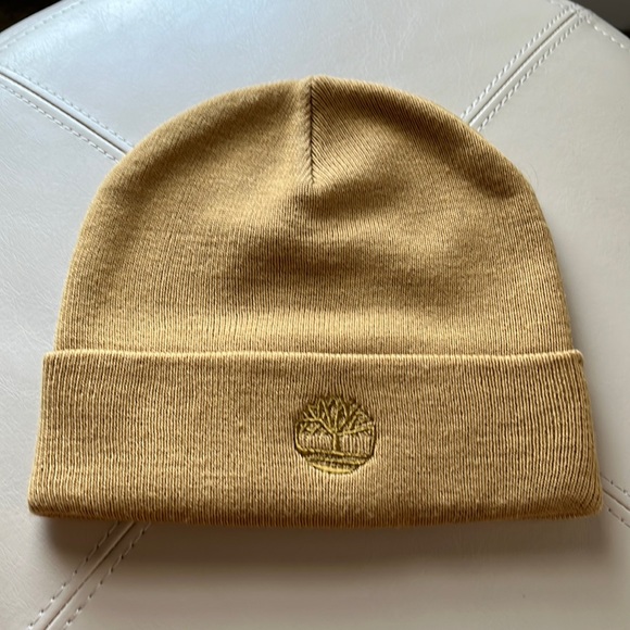Timberland Tan Beanie Cap Hat - Picture 2 of 6
